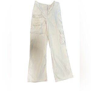 Aritzia Wilfred free pants light cream like color size 0